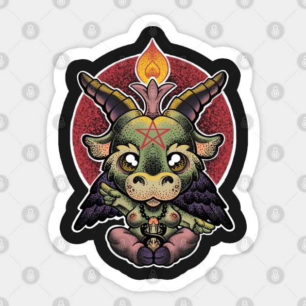 Baby Baph Color Sticker by InkyMcStapleface